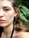 Moon Drop Hoops