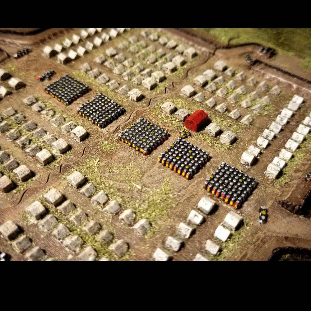 2mm Scale Roman Marching Camp