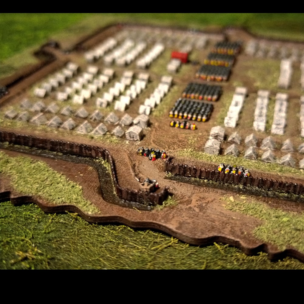 2mm Scale Roman Marching Camp