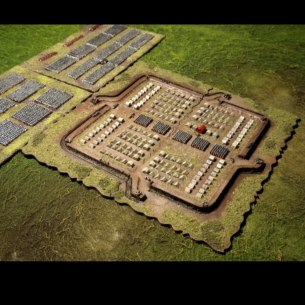 2mm Scale Roman Marching Camp