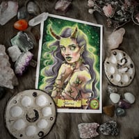 Image 3 of Taurus Zodiac Art Print