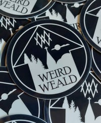 Limited Edition Weird Weald Waymarker Sticker