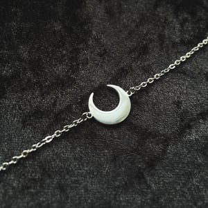Image of New Moon Stainless Steel Bracelet