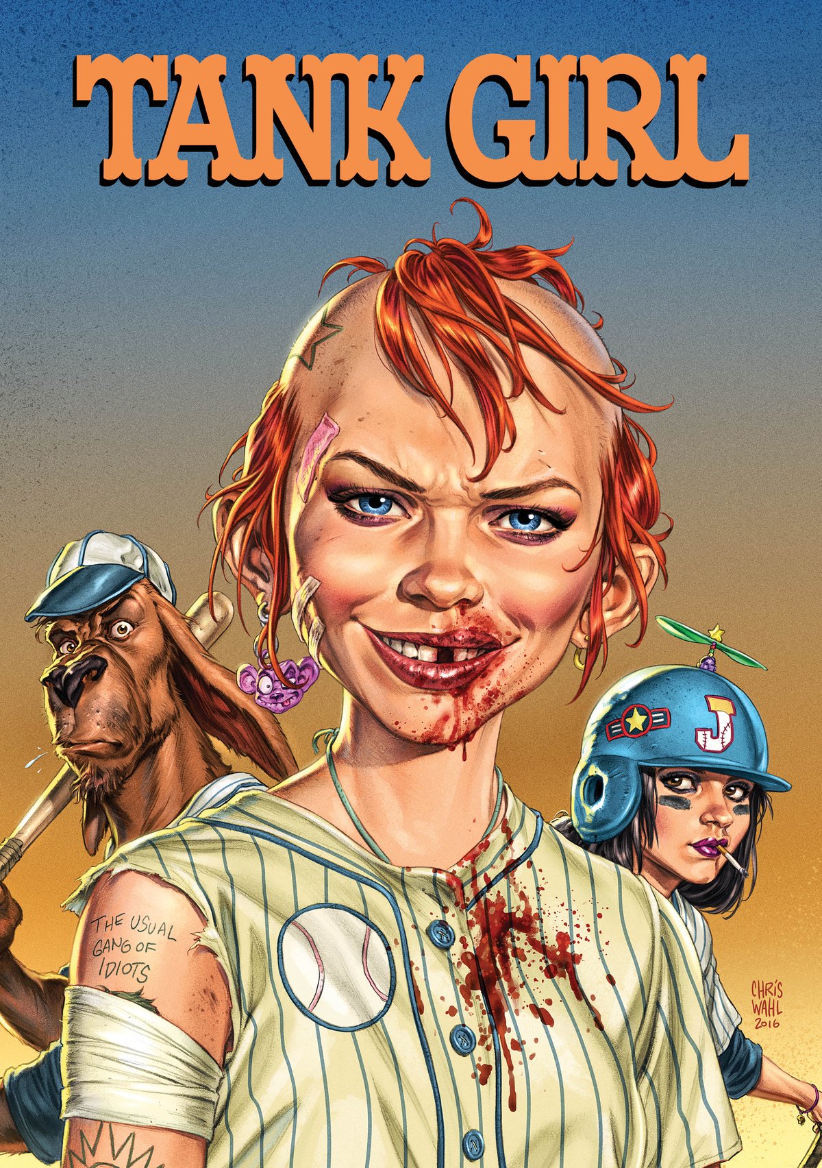 Image of Tank Girl START WARS Mini Comic - 3rd Edition (Green) - with Poster Magazine!