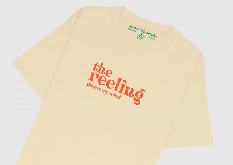 Image of The Reeling 10Y shirt - lyrics