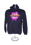 Smoking Pink Lips Street Fashion Hoodie