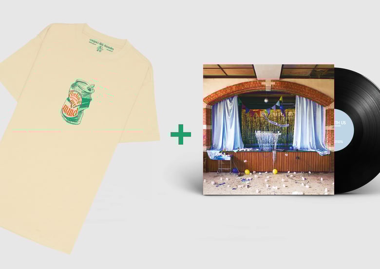 Image of Combo Pack (Shirt - can + "Mess With Us" Vinyl)