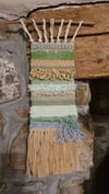 Springtime weave - mini wall hanging