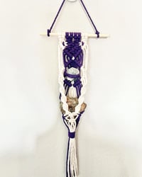 The Healer - Macrame Plant Hanger (crystal)