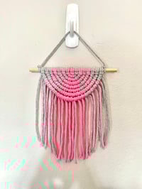 Image 1 of Macrame Semicircle - multiple colors