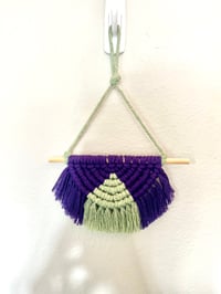 Image 2 of Macrame Semicircle - multiple colors