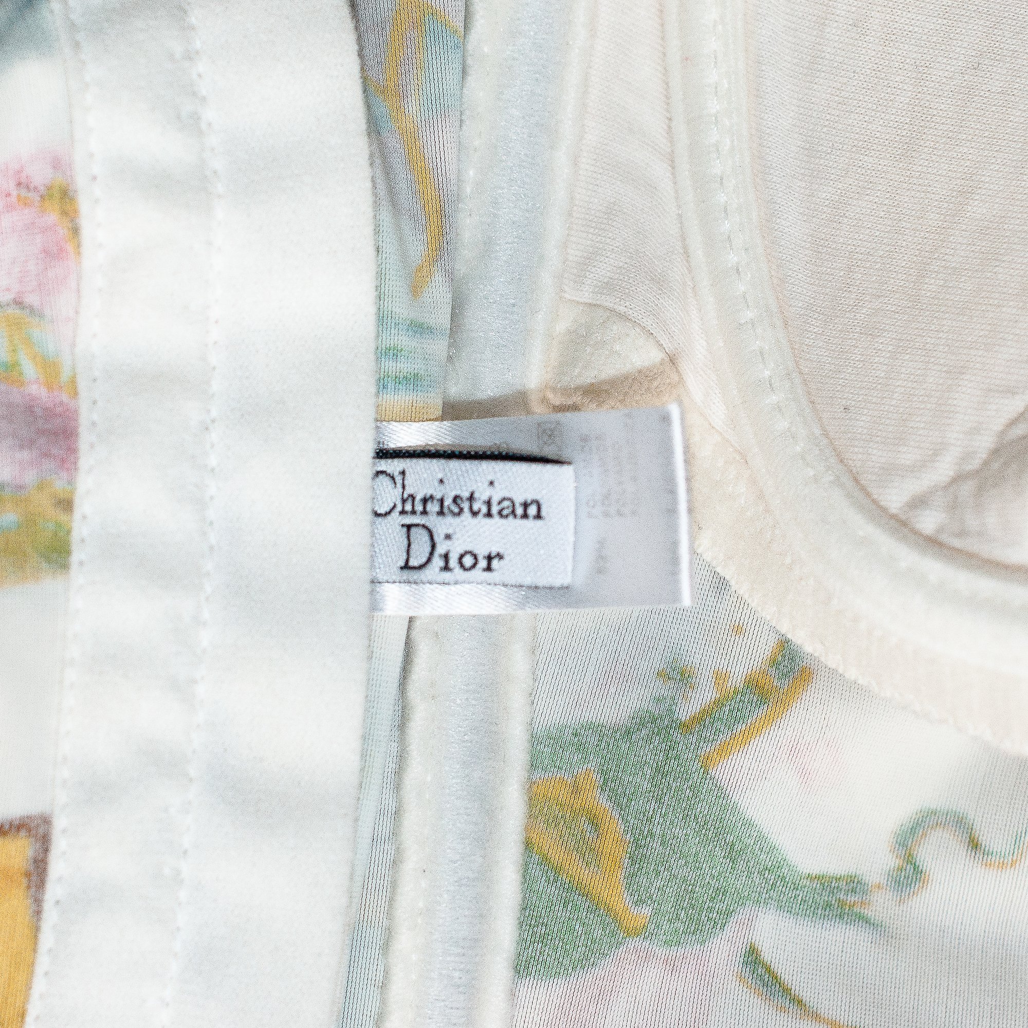Image of Christian Dior by Galliano 2002 Stamps Bustier