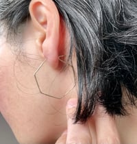 Image 4 of Honeycomb earrings