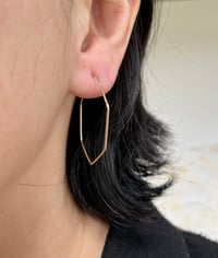 Image 5 of Honeycomb earrings