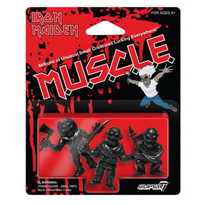 Iron Maiden M.U.S.C.L.E. Black Mini-Figures Set