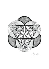 Seed of Life A6 print 