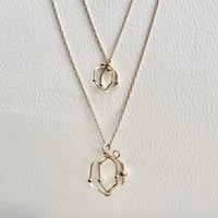 Image 4 of Mini hexa necklace