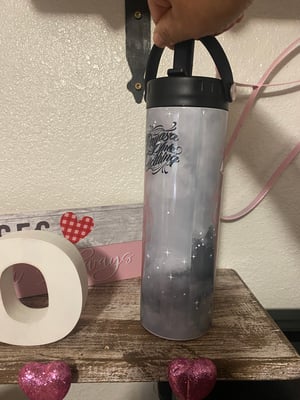 Image of Devil or Angel Water Bottle