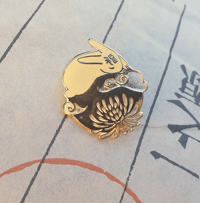Image 2 of [NEW] [Enamel Pin] Year of the Rabbit