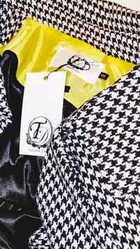 Image 4 of Houndstooth Trench Coat 