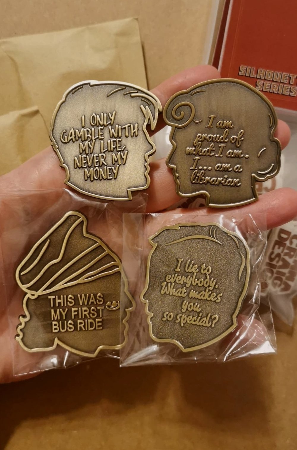 Image of *ROUGH* 'Silhouettes' Sets - DISCOUNTED