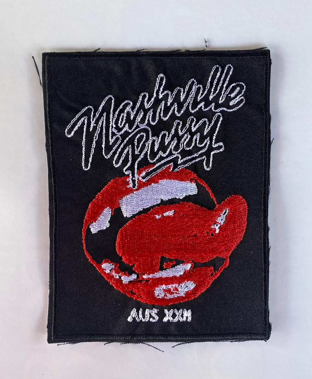 Image of NASHVILLE PUSSY - Aussie Tour 2022 Lips Patch