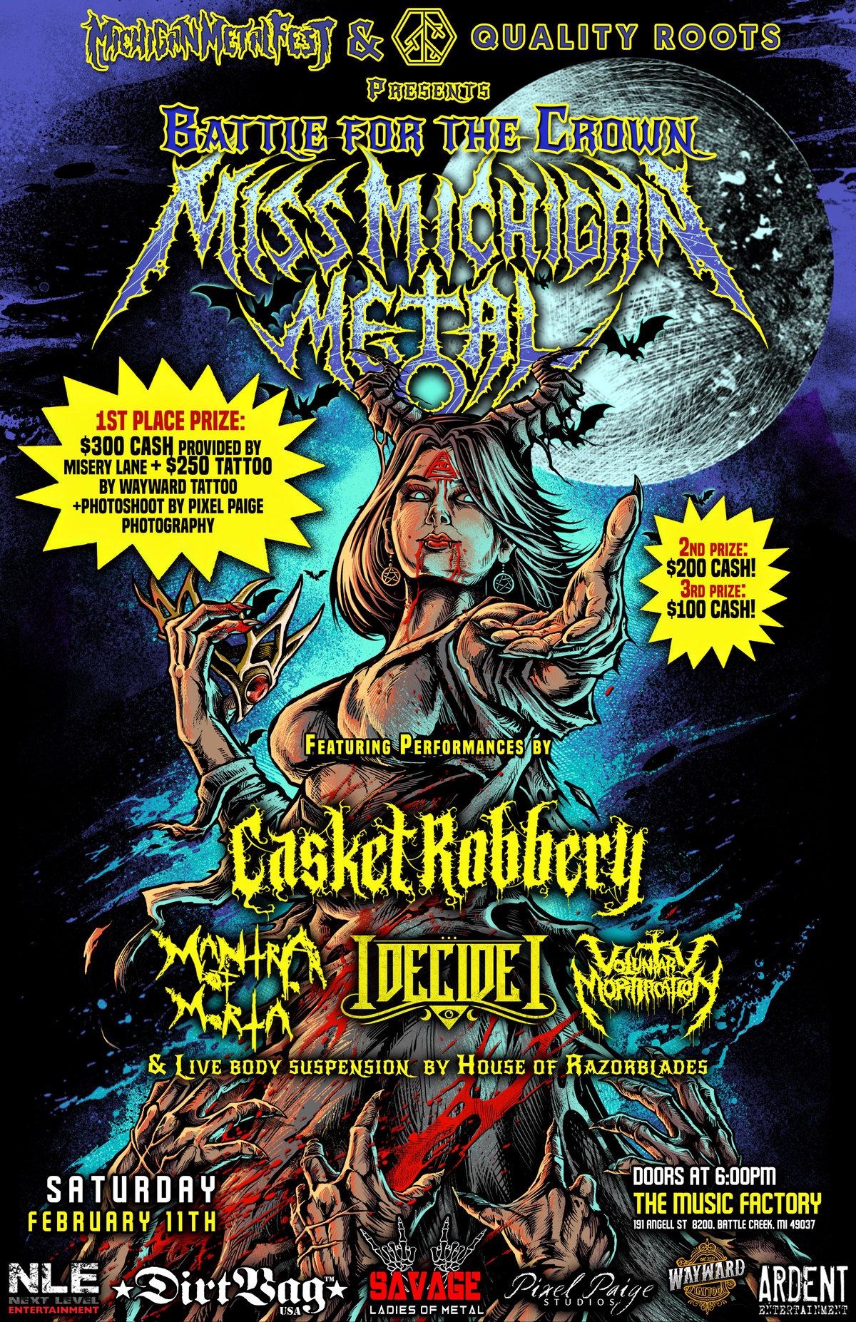 Tickets Michigan Metal Fest Store