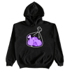 TKIL "Turkey Bag BIG Logo" Purple - Black Hoodie
