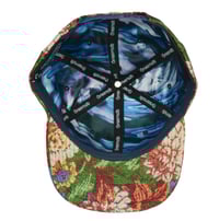 Image 2 of GRASSROOTS BEAR VINTAGE BOUQUET SNAPBACK HAT MUTICOLOR