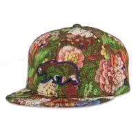 Image 1 of GRASSROOTS BEAR VINTAGE BOUQUET SNAPBACK HAT MUTICOLOR