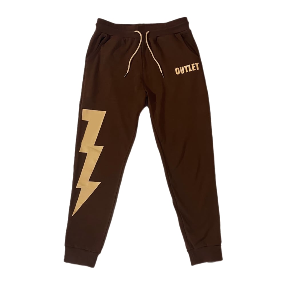 mocha brown sweatpants