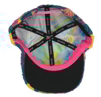 Image 2 of GRASSROOTS BEAR TRIPPY TUNDRA SNAPBACK HAT 