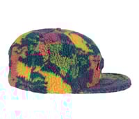 Image 3 of GRASSROOTS BEAR TRIPPY TUNDRA SNAPBACK HAT 