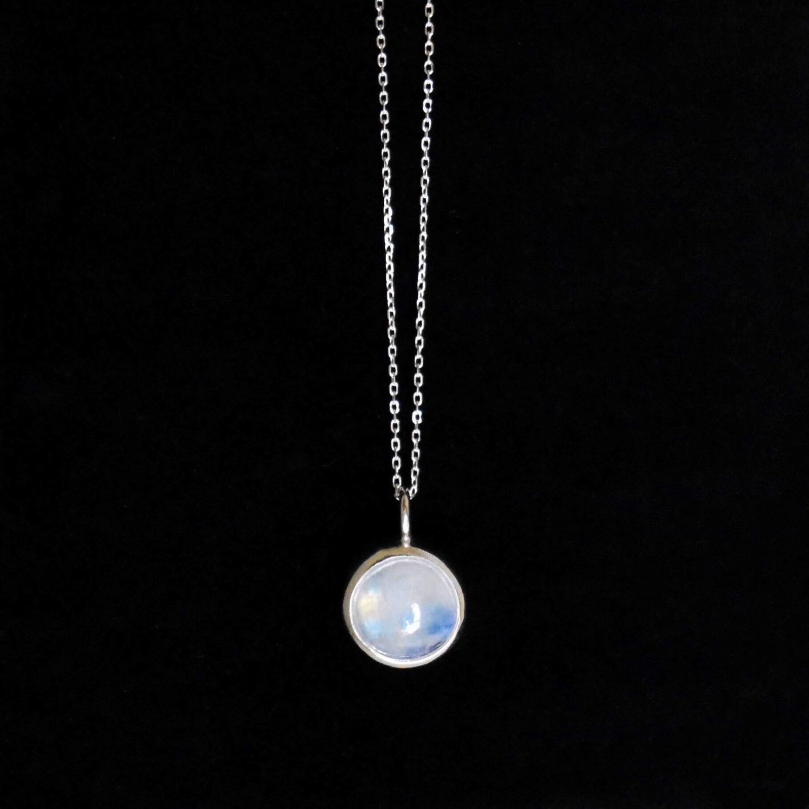 moonの宝物5 moonの宝物5 Moon Phase Necklace with Meteorite | Jewelry By