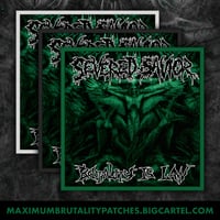 Image 1 of Severed Savior "Brutality Is Law" Official Woven Patch