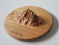 Image 3 of Plateau à fromage et montagnes sculptées "Estive"