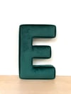 VELVET FABRIC LETTERS 