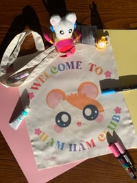 HAMTARO TOTEBAG