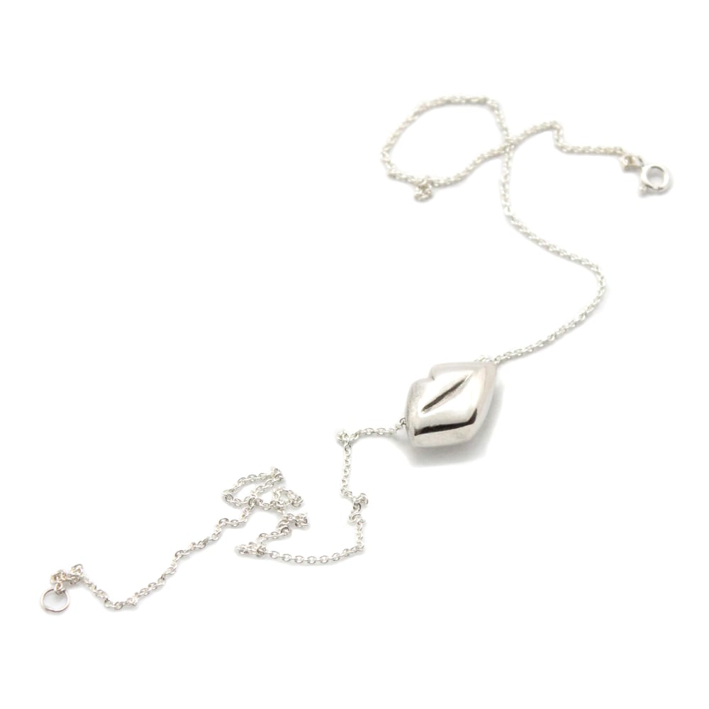 Image of FAT KISS NECKLACE