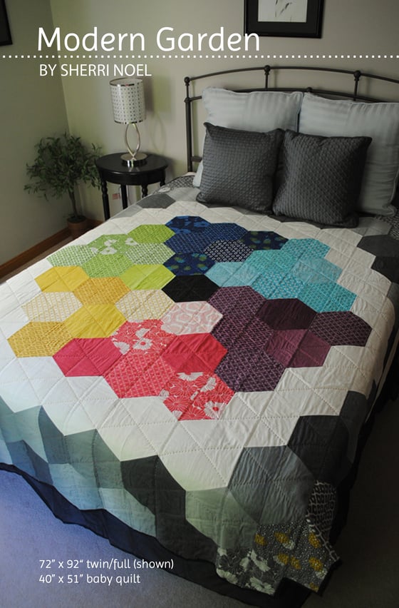 Image of Modern Garden ~ PDF Quilt Pattern