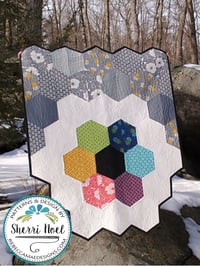 Image 2 of Modern Garden ~ PDF Quilt Pattern