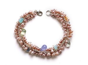 Image of Pearl Cluster Bracelet