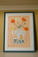 Original Painting - The Tulip Harvest Romantic Vase