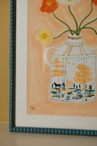 Image 4 of Original Painting - The Tulip Harvest Romantic Vase