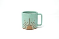 Image 1 of Mug, Sunrise - Seafoam, Speckled Clay