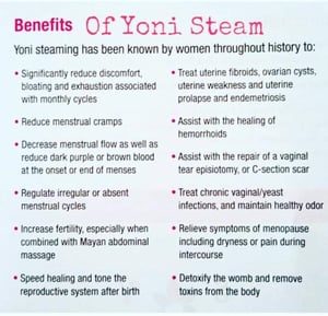 Image of Organic Yoni (Vaginal) Steam Herbal Blend or Set (Including Seat)