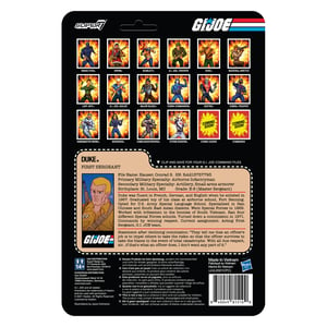 G.I. Joe Super7 ReAction Figure – Duke