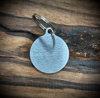 1.5" circle keychain