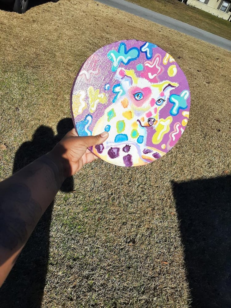 Image of Colorful Kawaii Puppy 