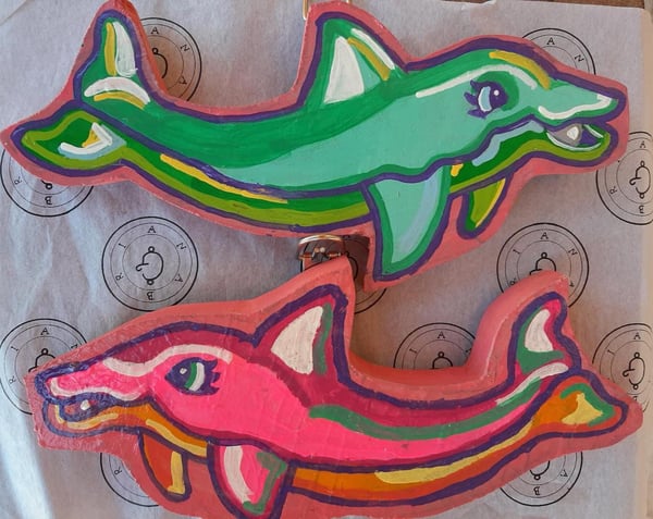 Image of Dolphin Couple